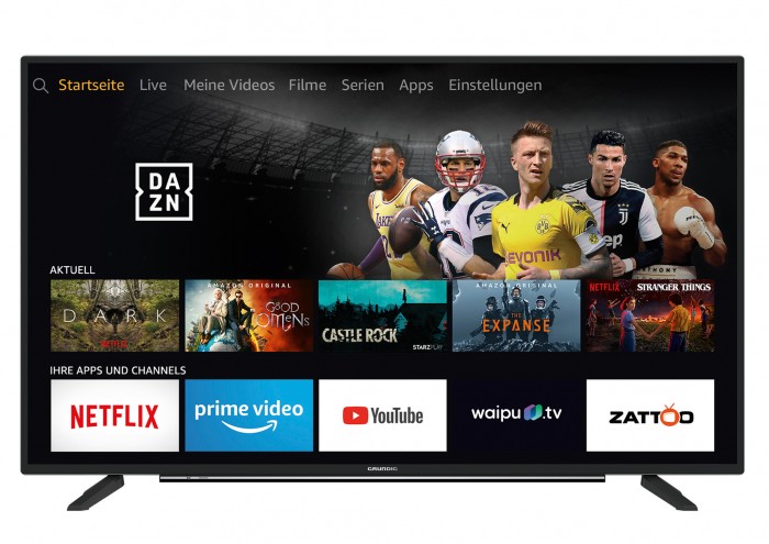 Grundig Smart-TV mit Fire TV Edition (Bild: Amazon)